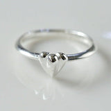 Single Love Heart Ring - floysun