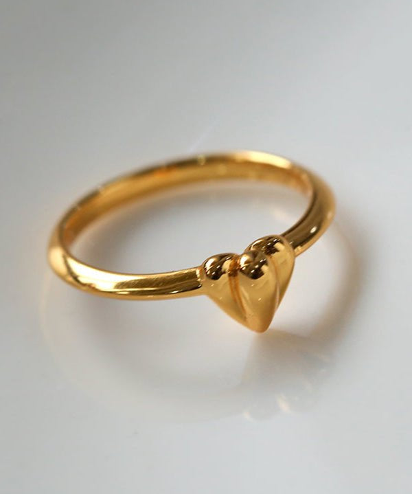 Single Love Heart Ring - floysun