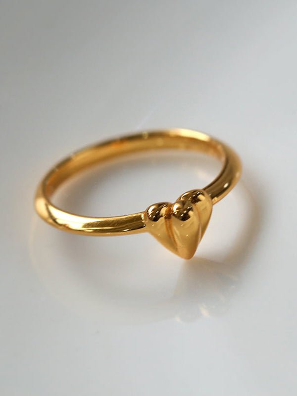 Single Love Heart Ring - floysun