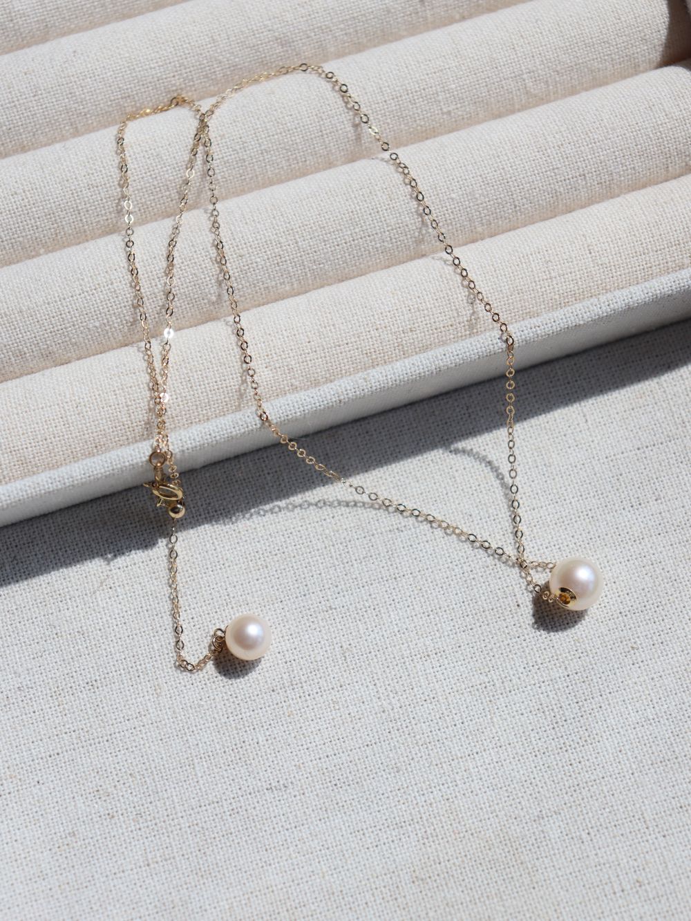 Single Round Pearl Pendant Necklace - floysun