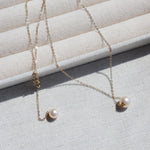 Single Round Pearl Pendant Necklace - floysun