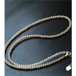 Single White Mini Freshwater Pearl Necklace - floysun