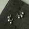 Small Grape Natural Pearl Drop Earrings - floysun