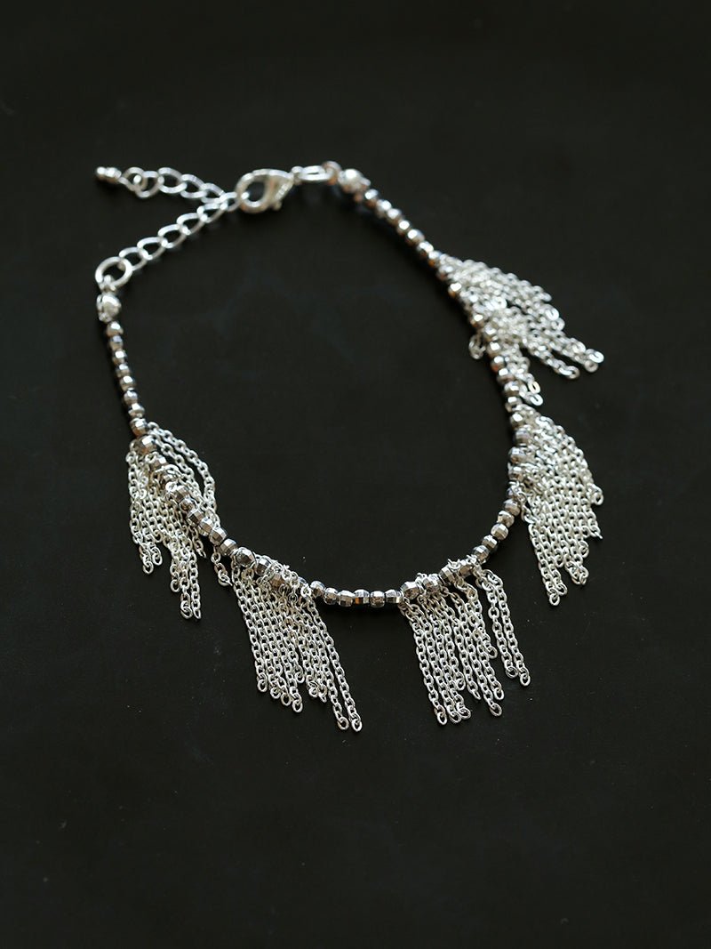 Sparkling Disco Tassel Bracelet - floysun