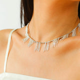 Sparkling Disco Tassel Necklace - floysun