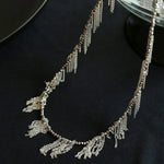 Sparkling Disco Tassel Necklace - floysun