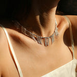 Sparkling Disco Tassel Necklace - floysun