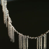 Sparkling Disco Tassel Necklace - floysun