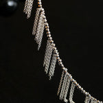 Sparkling Disco Tassel Necklace - floysun