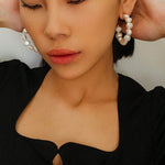 Special Shaped Baroque Pearl Earrings - floysun