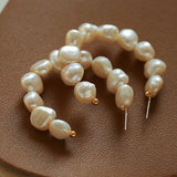 Special Shaped Baroque Pearl Earrings - floysun