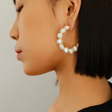 Special Shaped Baroque Pearl Earrings - floysun