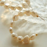 Special Shaped Baroque Pearl Earrings - floysun