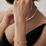 Spliced Irregular Pearl Bracelet - floysun