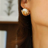 Stamen Baroque Pearls Earrings - floysun