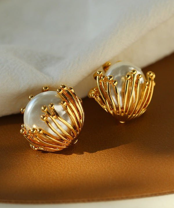 Stamen Baroque Pearls Earrings - floysun