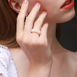 Starry Series Adjustable Soft Chain Ring - floysun