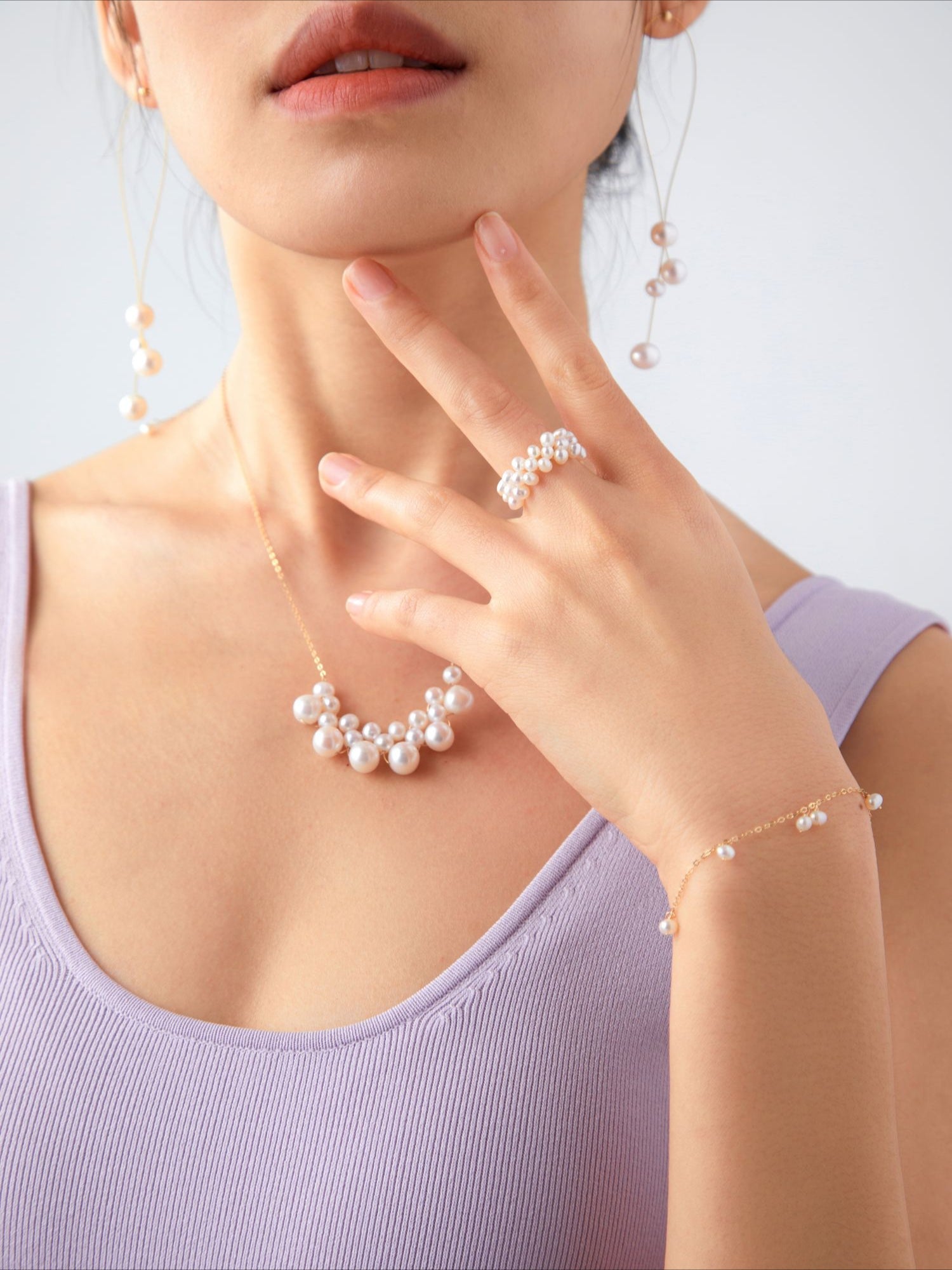 Starry Series Adjustable Soft Chain Ring - floysun