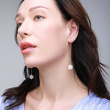 Starry Series Single Cluster Floral Ear Thread - floysun