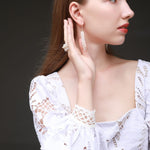 Starry Series Triangular Short Fringe Earrings - floysun