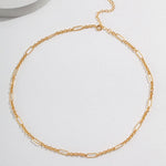 Sterling Silver Basic Chain Necklace - floysun