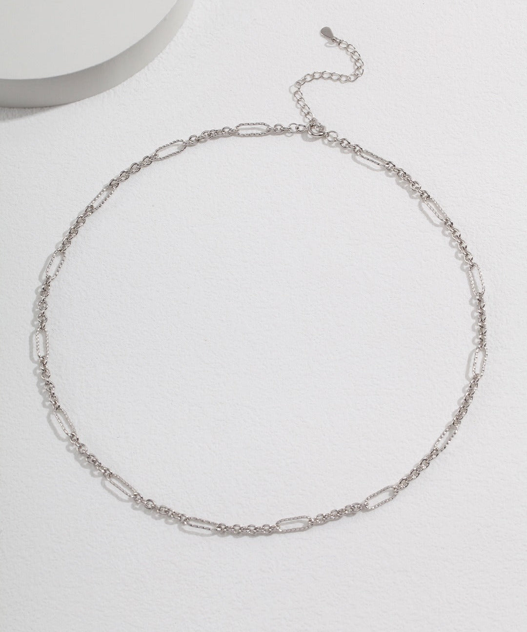 Sterling Silver Basic Chain Necklace - floysun