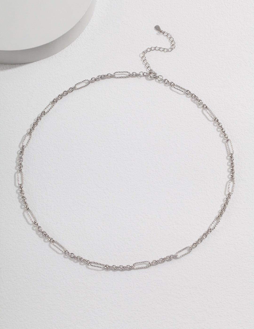 Sterling Silver Basic Chain Necklace - floysun