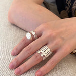 Sterling Silver Face Stamp Ring - floysun