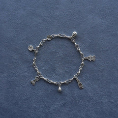 Sterling Silver Friendship Bracelet - floysun