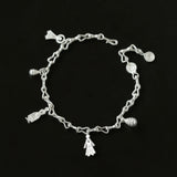 Sterling Silver Friendship Bracelet - floysun