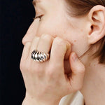 Sterling Silver Scallop Ring - floysun