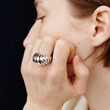 Sterling Silver Scallop Ring - floysun