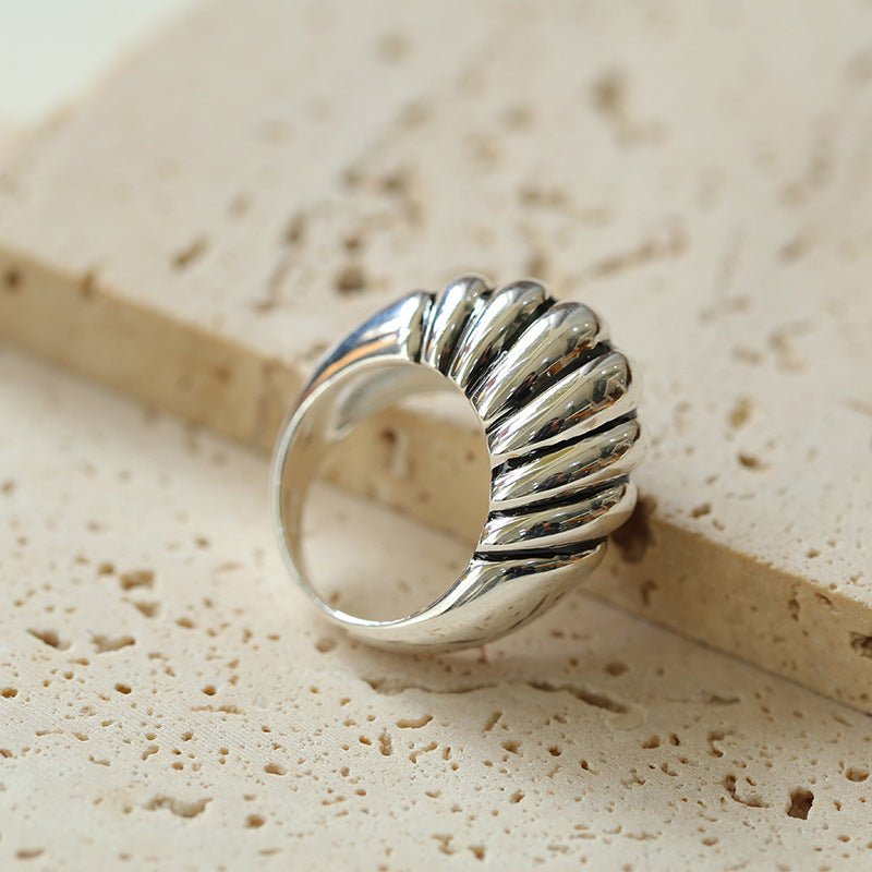 Sterling Silver Scallop Ring - floysun