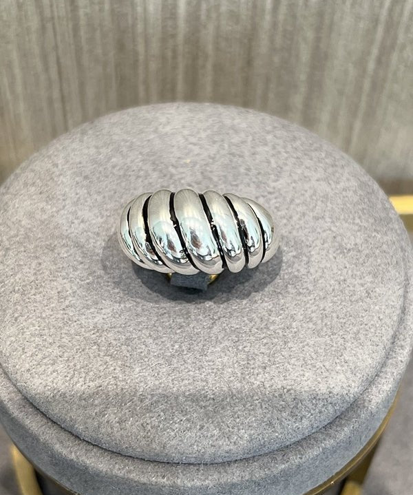 Sterling Silver Scallop Ring - floysun