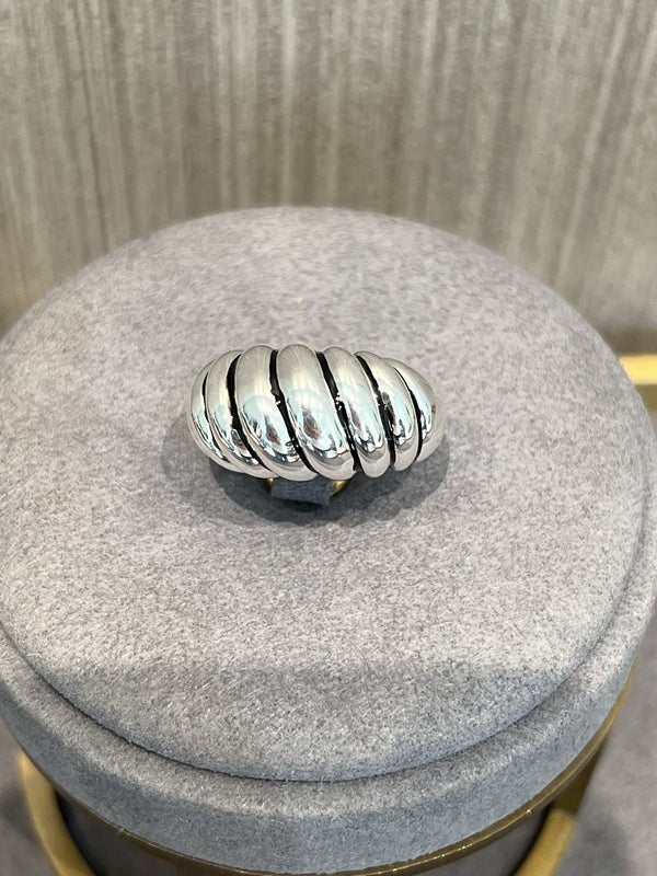 Sterling Silver Scallop Ring - floysun