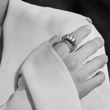 Sterling Silver Scallop Ring - floysun