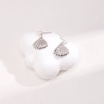 Sterling Silver Shell Pearl Earrings - floysun