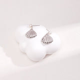 Sterling Silver Shell Pearl Earrings - floysun