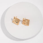 Sterling Silver Square Earrings - floysun