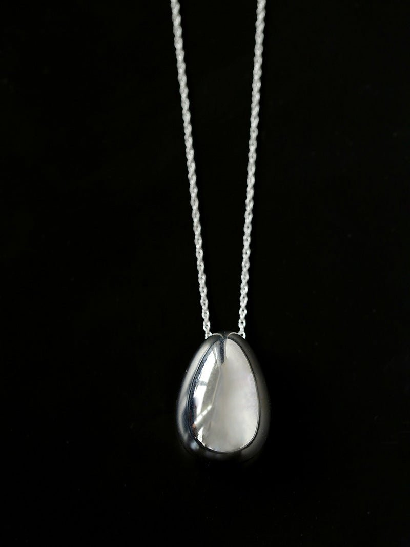 Stylish Large Water Drop Pendant Necklace - floysun