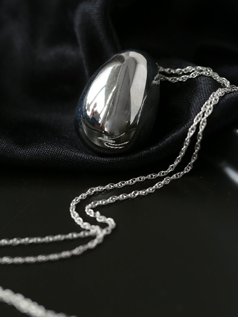 Stylish Large Water Drop Pendant Necklace - floysun