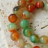 Summer Multicolor Onyx Beaded Necklace - floysun