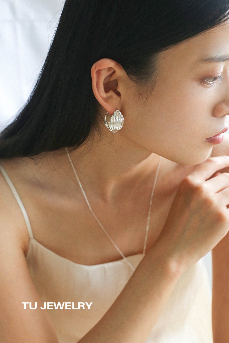 Textured Seed Earrings - floysun