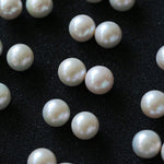 Textured Wrinkled Baroque Pearls Studs Earrings - floysun