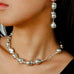 Three Baroque Pearl Long Drop Earrings - floysun