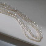 Three Layers Ot Buckle Pearl Necklace - floysun