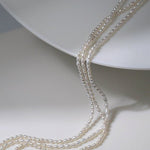 Three Layers Ot Buckle Pearl Necklace - floysun