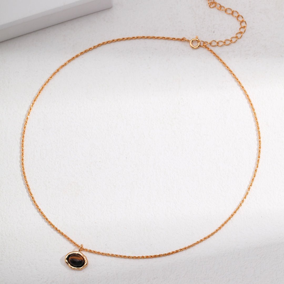 Tiger Eye Stone Necklace - floysun