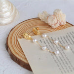 Timeless Charm Pearl Drop Earrings - floysun