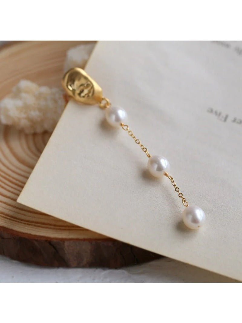 Timeless Charm Pearl Drop Earrings - floysun